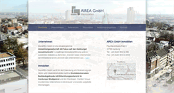 Desktop Screenshot of airea-immobilien.de